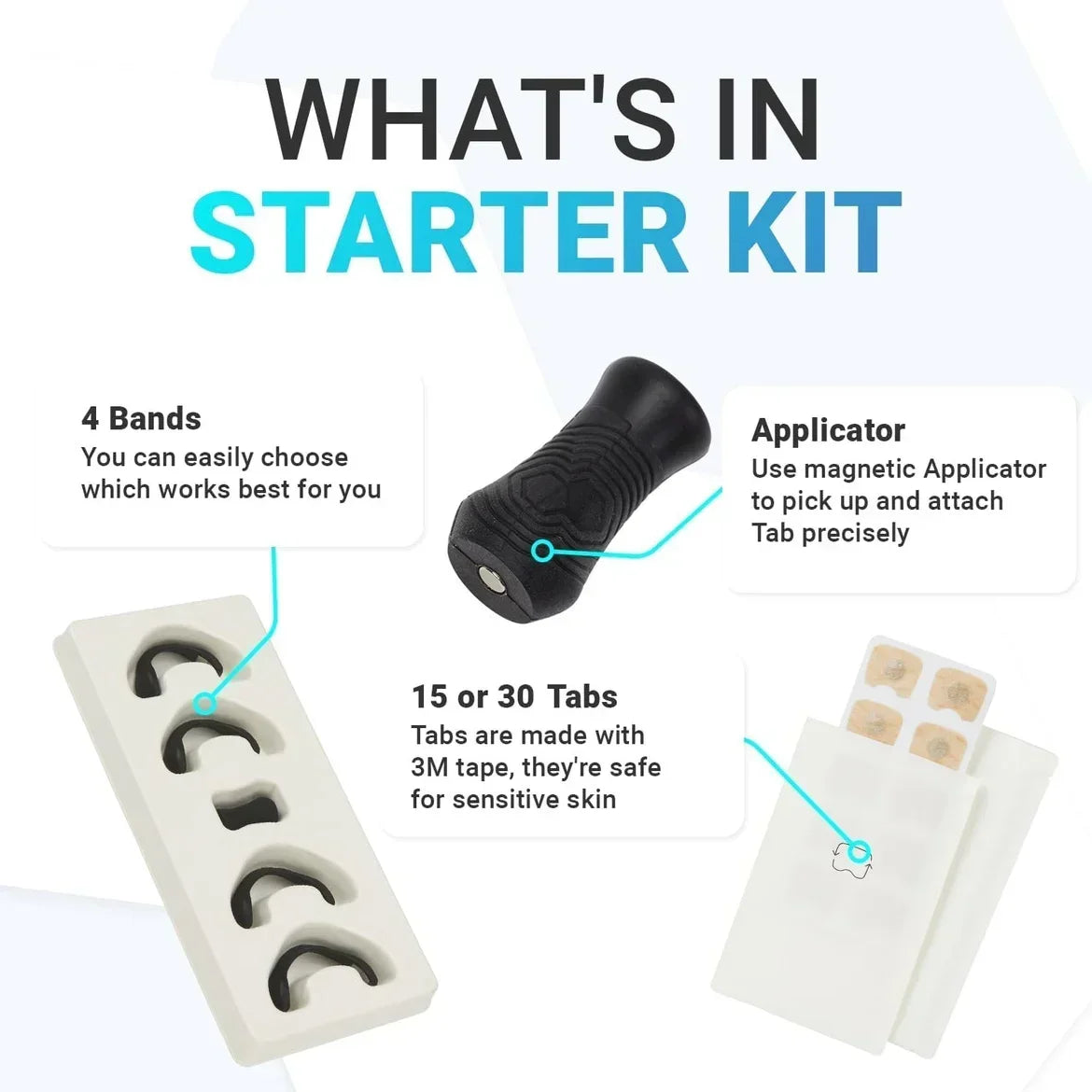 Noomiya Magnetic Nasal Dilator Kit